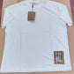BUR Check Label T-Shirt in White - 384 - bbr0000384 image 0