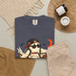 Gangster Mask Unisex Garment-Dyed T-shirt image 94