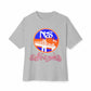 Life Is Good Unisex Oversized Boxy Tee - Athletic Heather, XL image