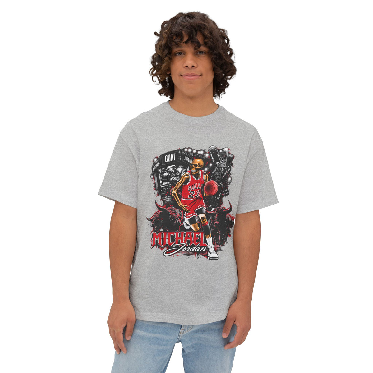 Chicago Legend 23 Unisex Oversized Boxy Tee image 33