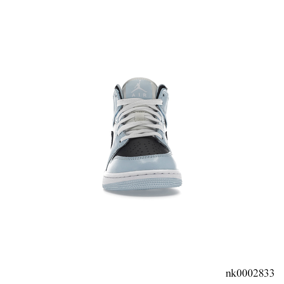 Air Jordan 1 Mid Ice Blue Shoes Sneakers - nk0002833 image 2
