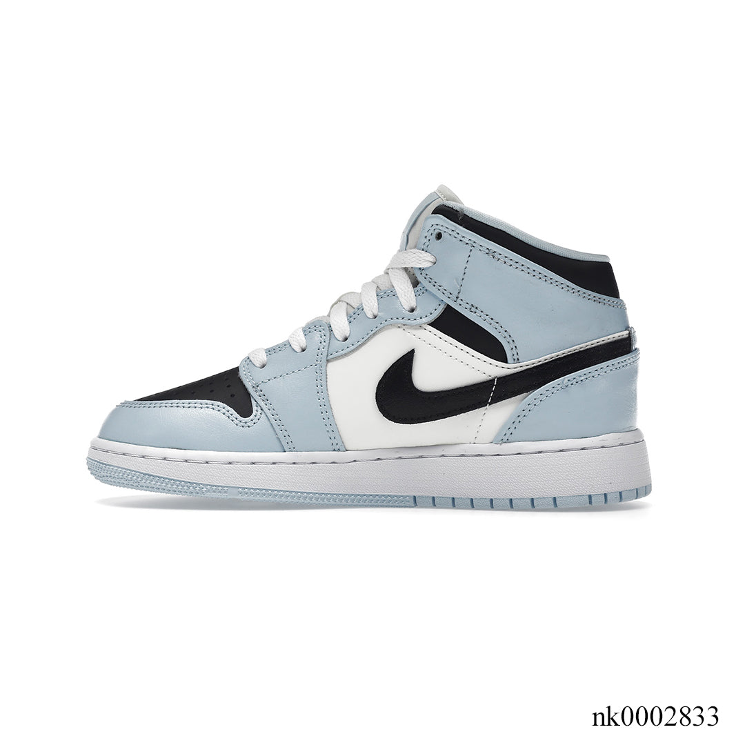 Air Jordan 1 Mid Ice Blue Shoes Sneakers - nk0002833 image 1