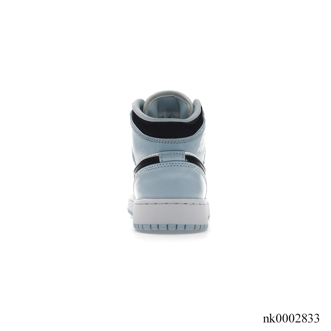 Air Jordan 1 Mid Ice Blue Shoes Sneakers - nk0002833 image 3