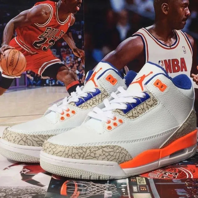 Air Jordan 3 Retro Knicks Shoes Sneakers - nk0000100 image 6