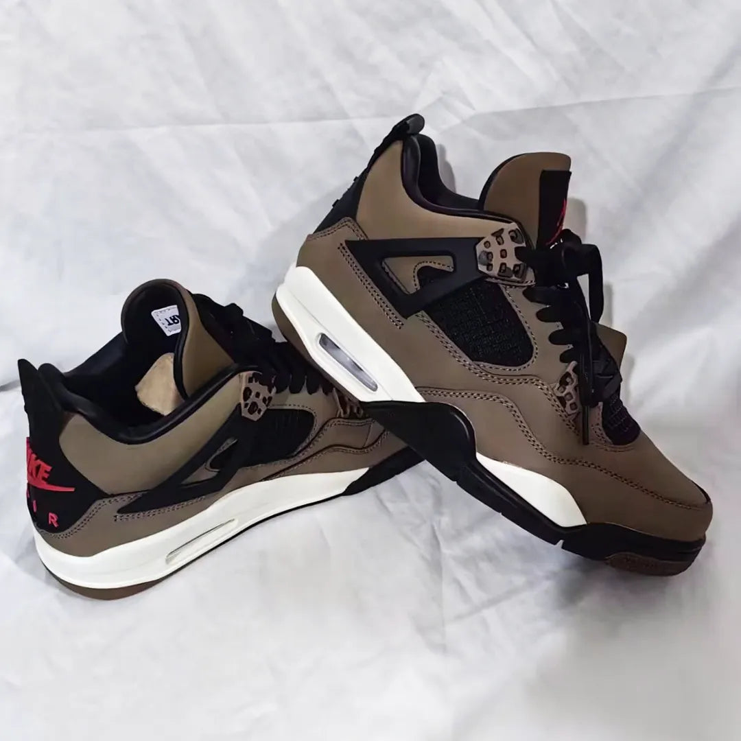 Travis Scott x Air Jordan 4 Olive Shoes Sneakers - nk0001765 image 5