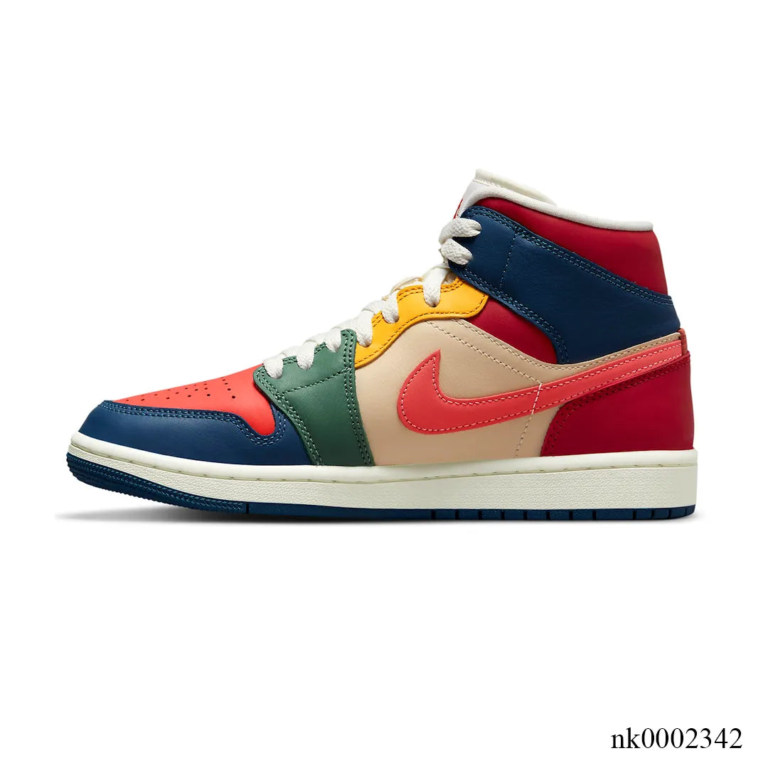Air Jordan 1 Mid SE Multi Color Shoes Sneakers - nk0002342 image 1