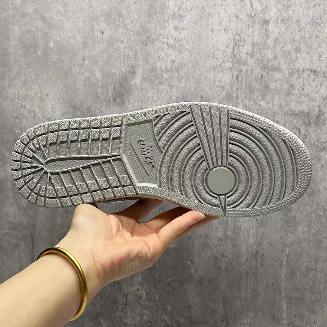 Air Jordan 1 Low PRM Grey Elephant Print Shoes Sneakers – nk0002441 image 8