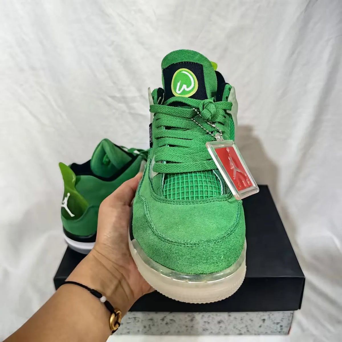 AJ 4 Wahlburgers PE Shoes Sneakers – nk0004106