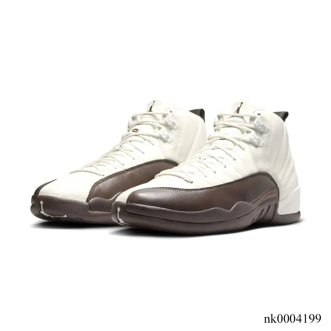 SoleFly x Air Jordan 12 Cafecito/Baroque Brown Shoes Sneakers - nk0004199 image 2