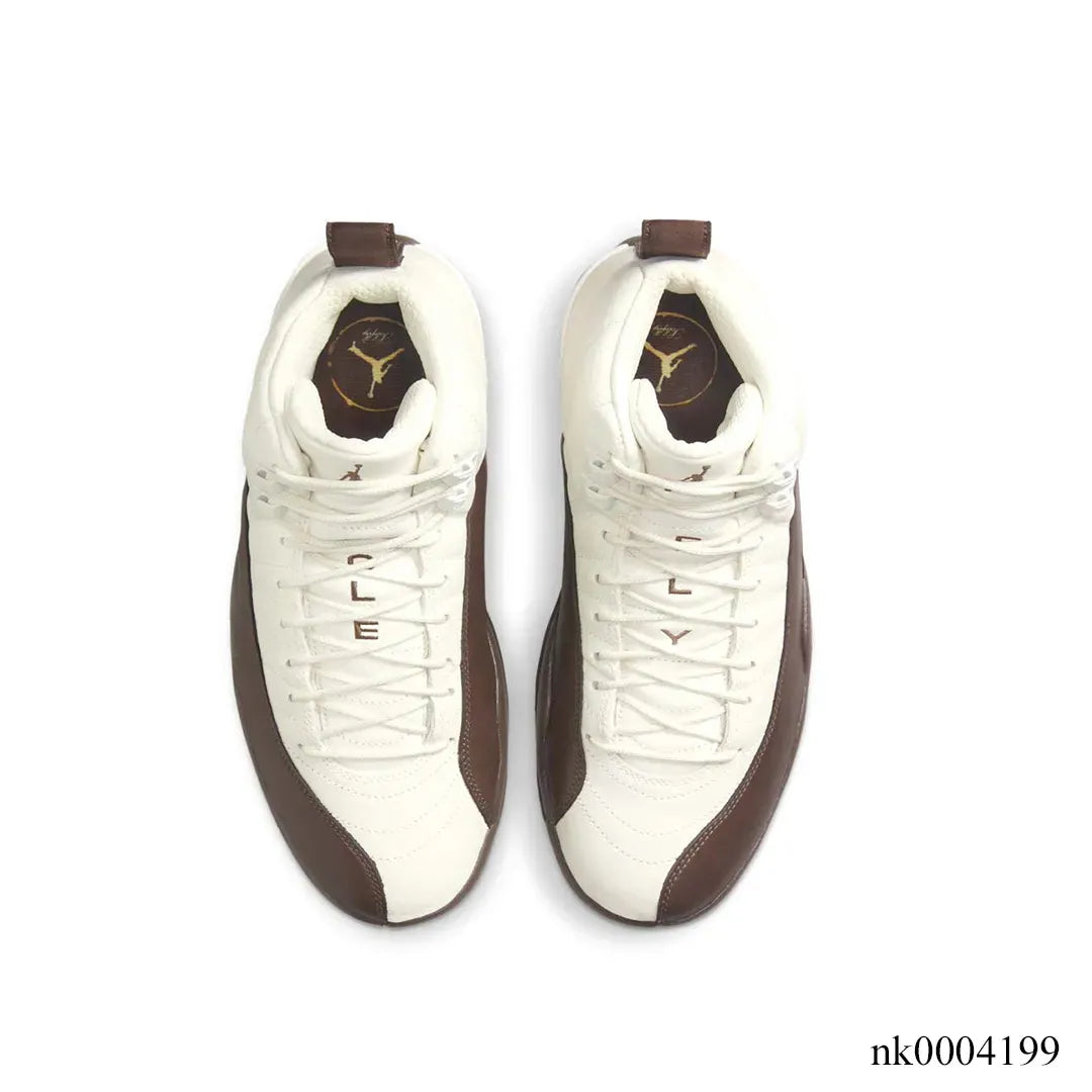SoleFly x Air Jordan 12 Cafecito/Baroque Brown Shoes Sneakers - nk0004199 image 3