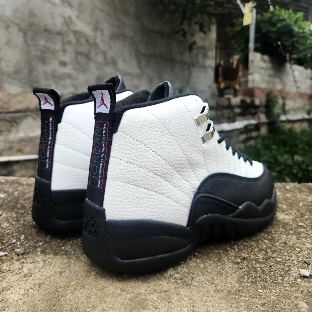 Air Jordan 12 Black Tongue Taxi Sample Shoes Sneakers – nk0004472 image 5