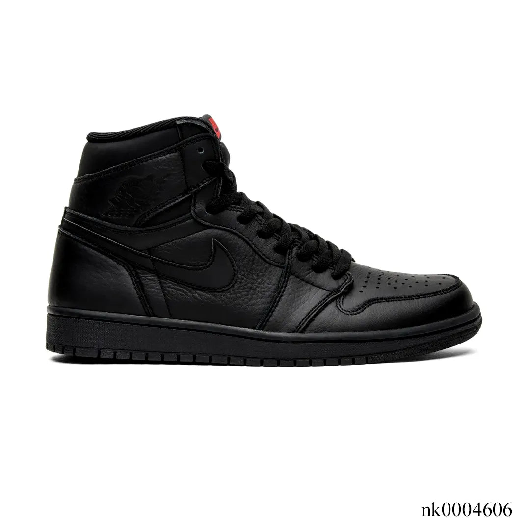 Air Jordan 1 High OG Triple Black Shoes Sneakers – nk0004606 image 0