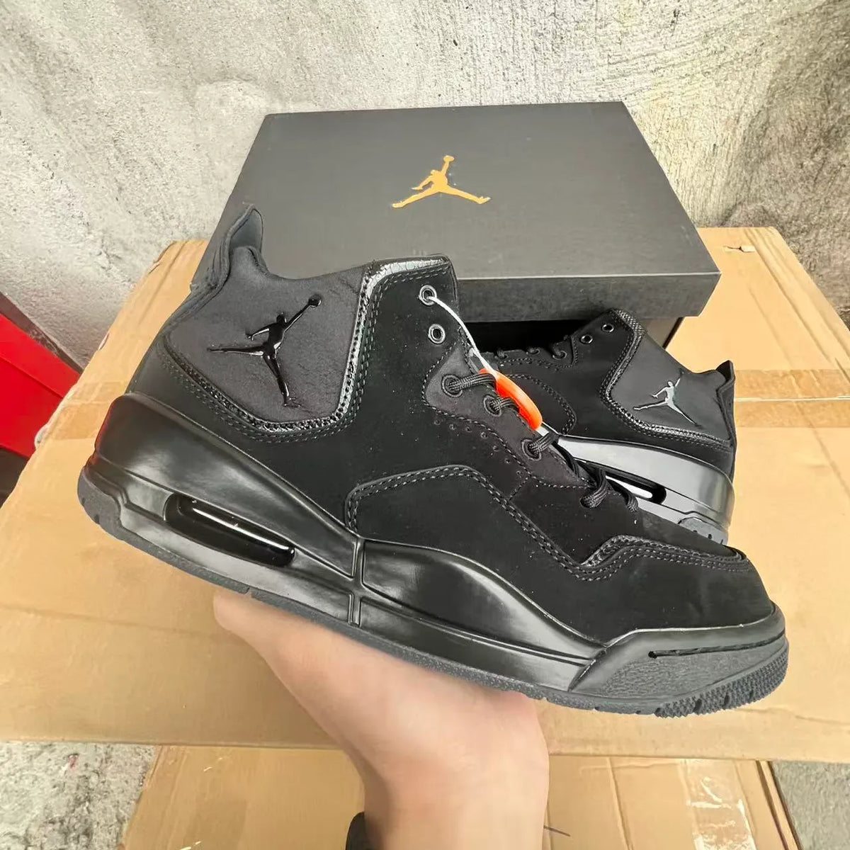 Air Jordan Courtside 23 Triple Black Shoes Sneakers - nk0004812 image 6