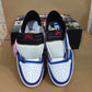 Union LA x Fragment Design x Air Jordan 1 Low Storm Blue Shoes Sneakers – nk0004848 image 7