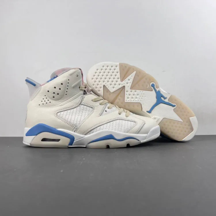 Air Jordan 6 Retro Sport Blue Shoes Sneakers - nk0005102 image 8