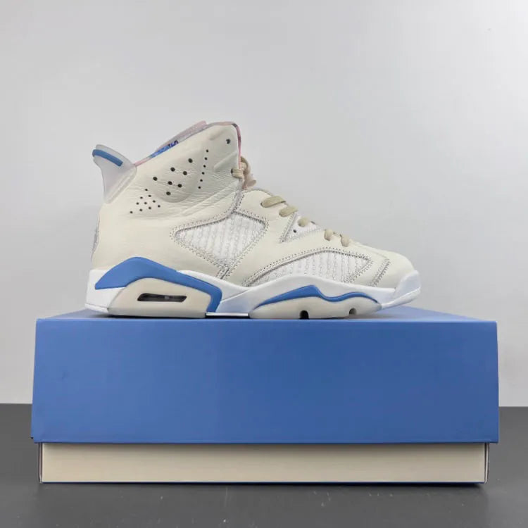 Air Jordan 6 Retro Sport Blue Shoes Sneakers - nk0005102 image 4