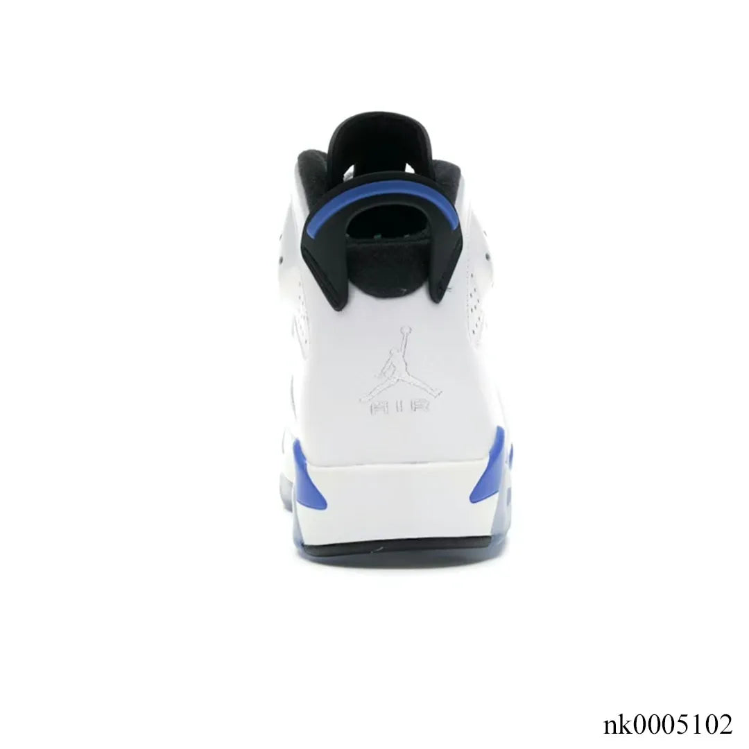Air Jordan 6 Retro Sport Blue Shoes Sneakers - nk0005102 image 3
