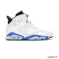 Air Jordan 6 Retro Sport Blue Shoes Sneakers - nk0005102 image 0