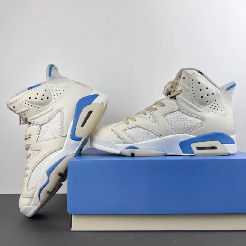 Air Jordan 6 Retro Sport Blue Shoes Sneakers - nk0005102 image 6