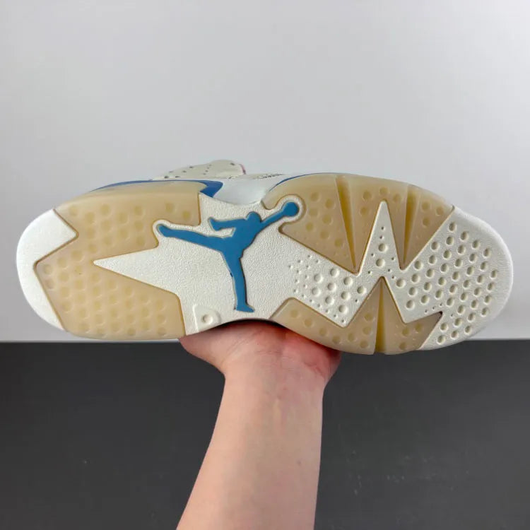 Air Jordan 6 Retro Sport Blue Shoes Sneakers - nk0005102 image 9