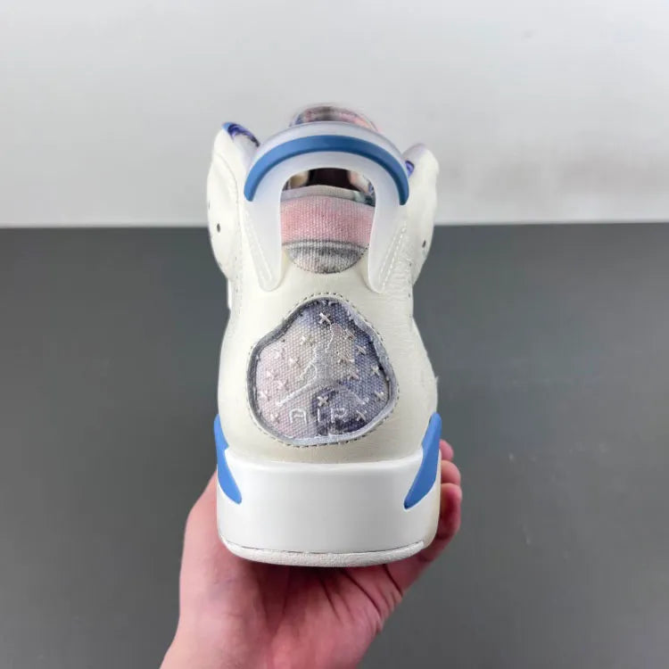 Air Jordan 6 Retro Sport Blue Shoes Sneakers - nk0005102 image 10