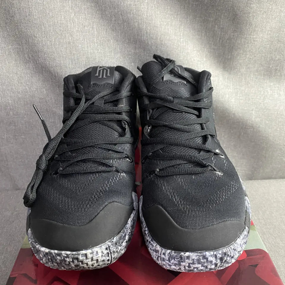 NK Kyrie 4 "Triple Black" Shoes Sneakers - nk0005421