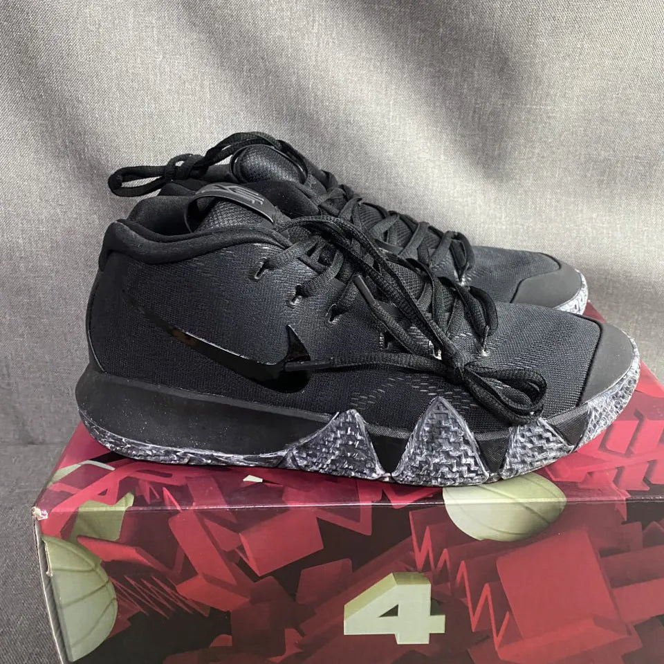 NK Kyrie 4 "Triple Black" Shoes Sneakers - nk0005421