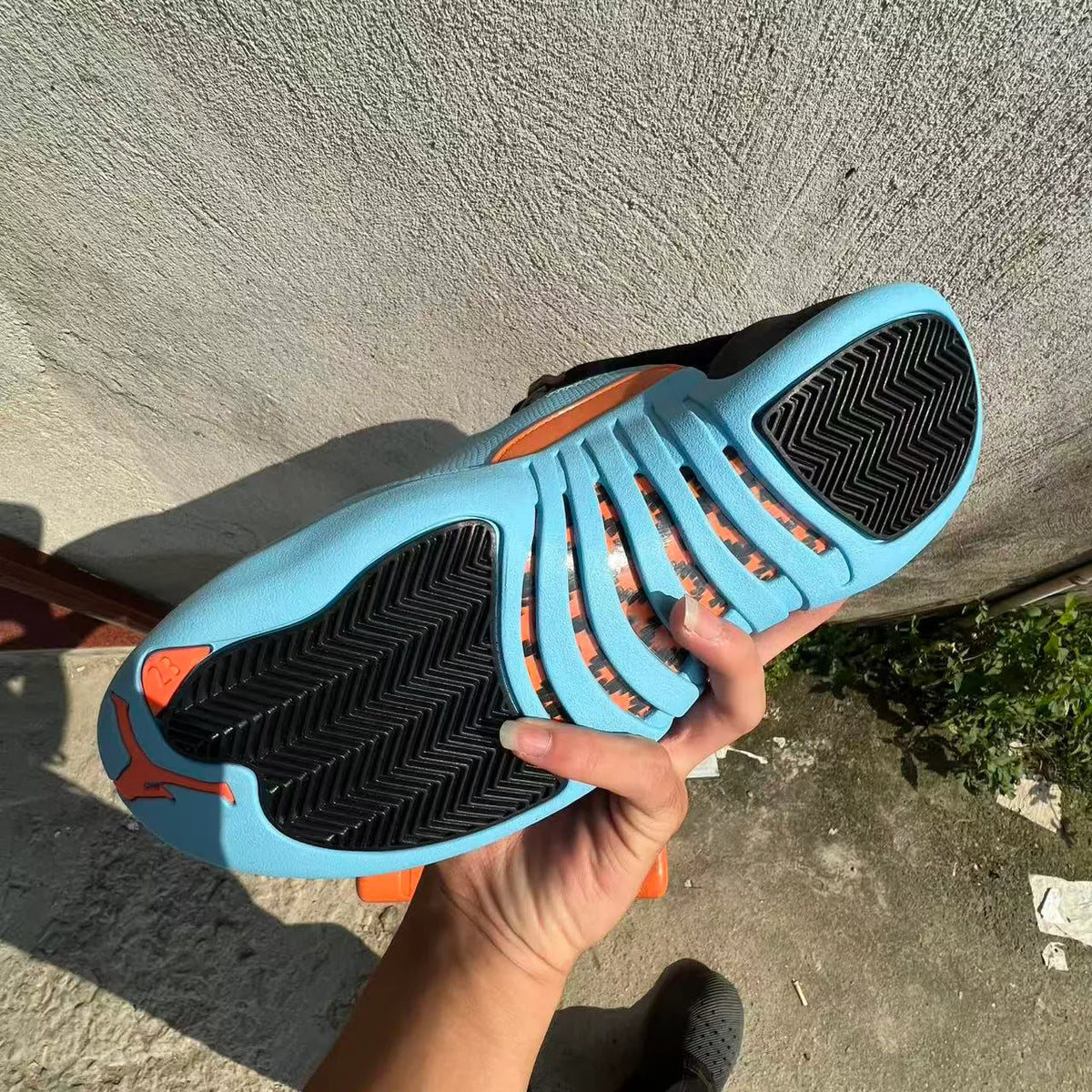 Air Jordan 12 Retro 'Soft Blue' Shoes Sneakers - nk0005544