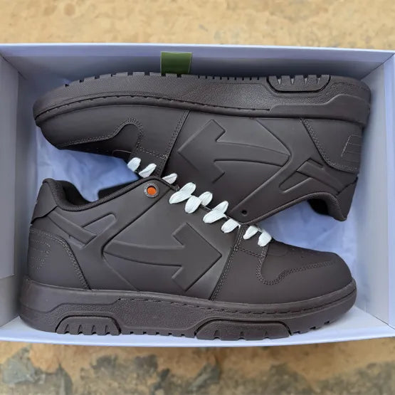 [PREMIUM] OW Out Of Office White Shoes Sneakers  - nk0005590
