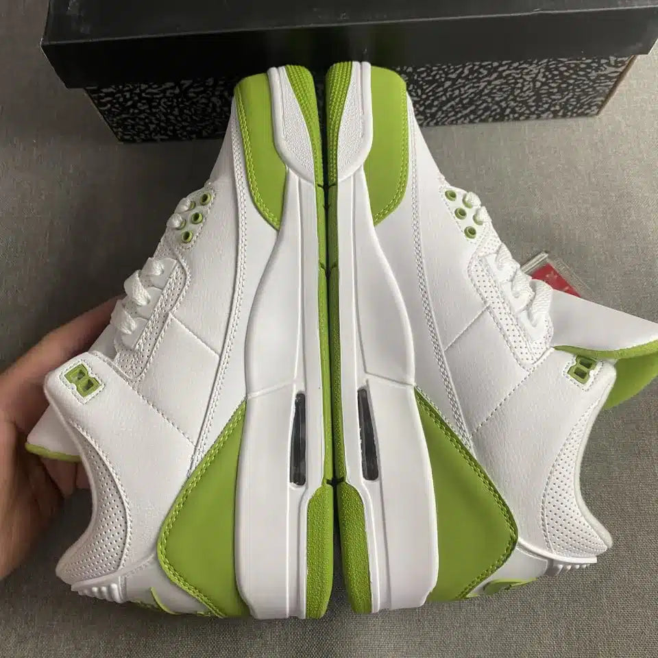 AJ 3 "White Matcha" Shoes Sneakers – nk0005594 image 6