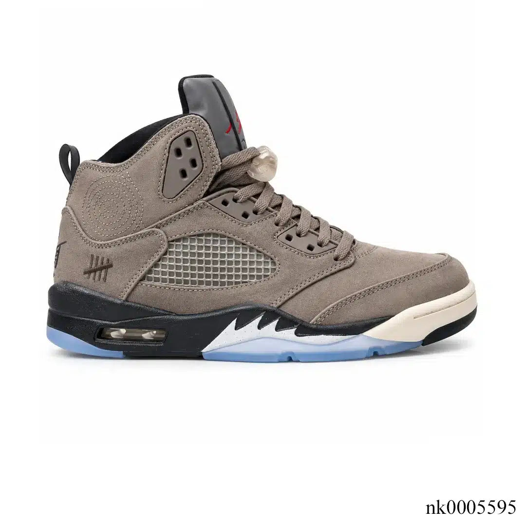 Undefeated x AJ 5 "Moon Fossil" Shoes Sneakers - nk0005595 image 0