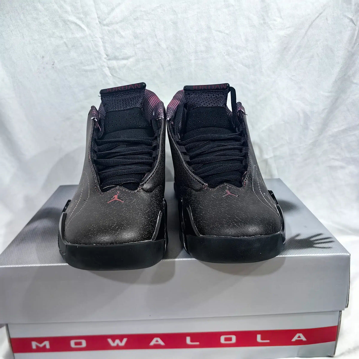 Mowalola x AJ 14 Retro 'Burnt Red' Shoes Sneakers - nk0005620 image 4