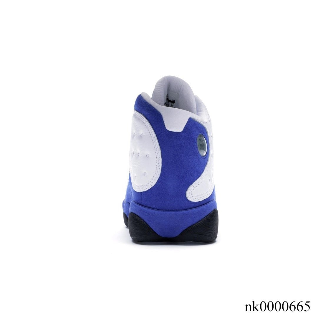 AJ 13 Retro White Hyper Royal Black Shoes Sneakers – nk0000665