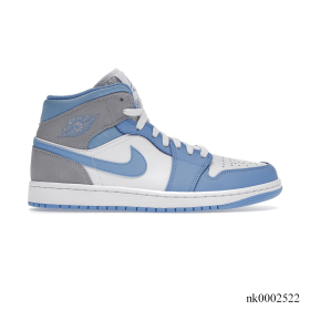 AJ 1 Mid University Blue Grey Shoes Sneakers - nk0002522