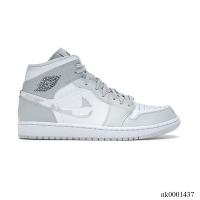 AJ 1 Mid Grey Camo Shoes Sneakers - nk0001437