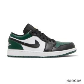AJ 1 Low Green Toe Shoes Sneakers - nk0002308