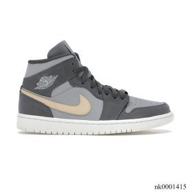 AJ 1 Mid Grey Onyx Shoes Sneakers - nk0001415
