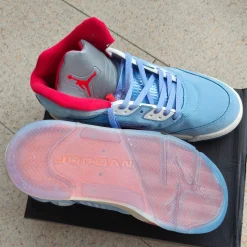 AJ 5 Retro Trophy Room Ice Blue Shoes Sneakers - nk0000146 - Image 6
