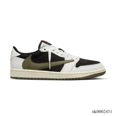 Travis Scott x AJ 1 Low OG Olive Shoes Sneakers - nk0002431