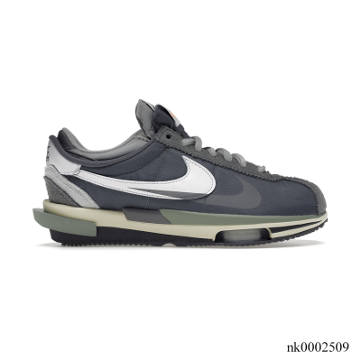 Zoom Cortez SP Sacai Grey Shoes Sneakers - nk0002509
