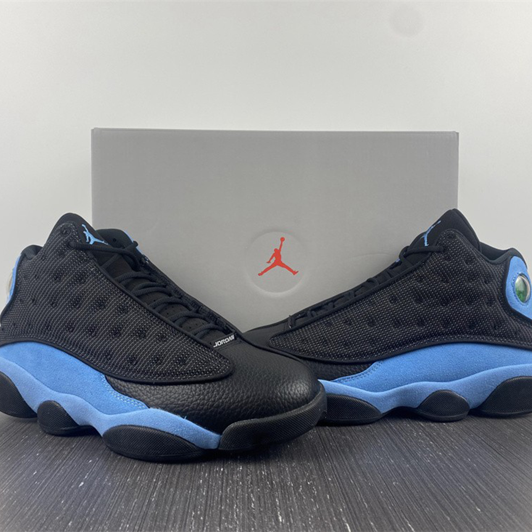 AJ 13 Black/University Blue Shoes Sneakers – nk0002297