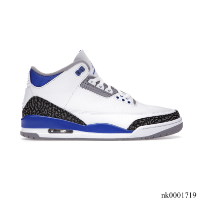 AJ 3 Retro Racer Blue Shoes Sneakers - nk0001719