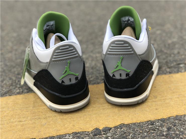 AJ 3 Retro Chlorophyll Shoes Sneakers – nk0000588