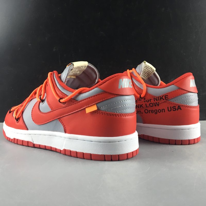 Dunk Low OW University Red Shoes Sneakers nk0000019 Dopekicksworld