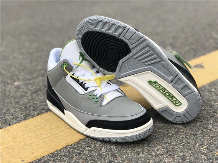 AJ 3 Retro Chlorophyll Shoes Sneakers – nk0000588