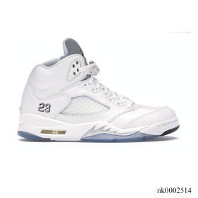 AJ 5 Retro Metallic White (2015) Shoes Sneakers - nk0002514
