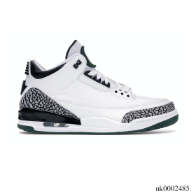 AJ 3 Retro Oregon Ducks Pit Crew White Shoes Sneakers - nk0002485