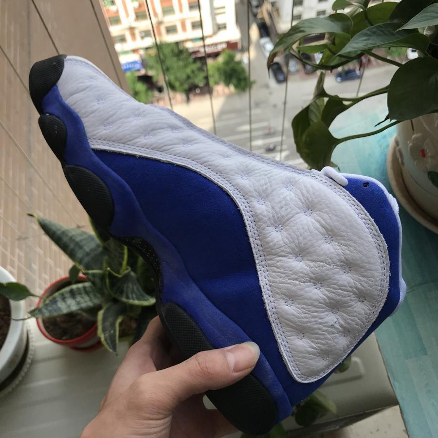 AJ 13 Retro White Hyper Royal Black Shoes Sneakers – nk0000665