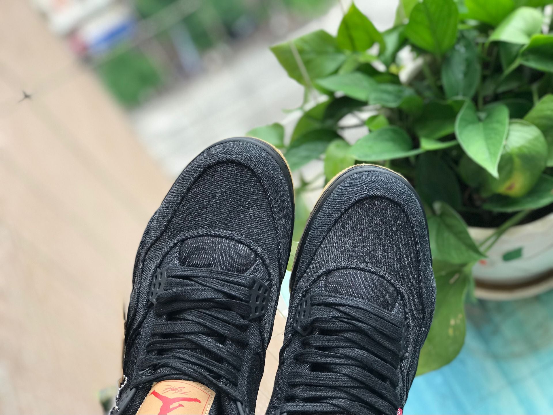 AJ 4 Retro Levi’s Black (Levi’s Tag) Shoes Sneakers – nk0000658