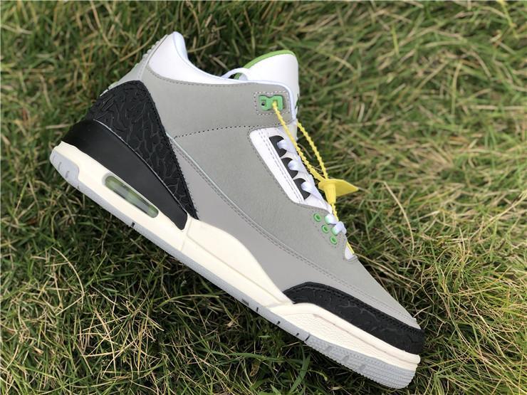 AJ 3 Retro Chlorophyll Shoes Sneakers – nk0000588